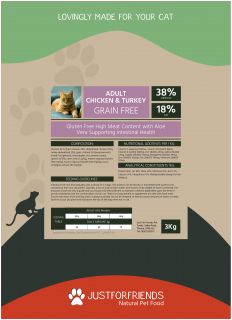 Adult Cat Food Sample Pack - 100g - £2.50