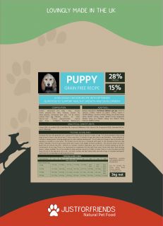 Puppy Dog Food Sample Pack - 100g - £2.50